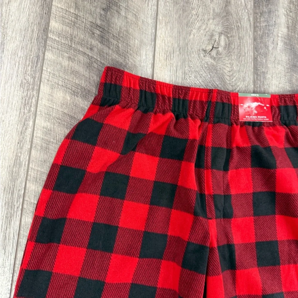 Wondershop Mens Red/Black Checker Pants‎